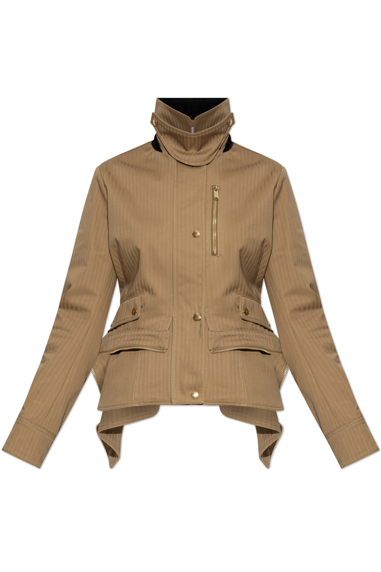 Alexander McQueen Jacket with asymmetric peplum | Women's | Vitkac